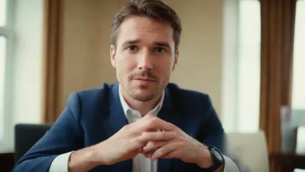 A professional engaged in a self-assessment